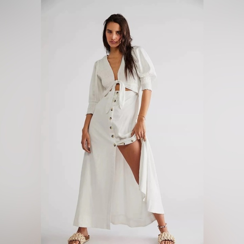 Free People String of Hearts Maxi Dress